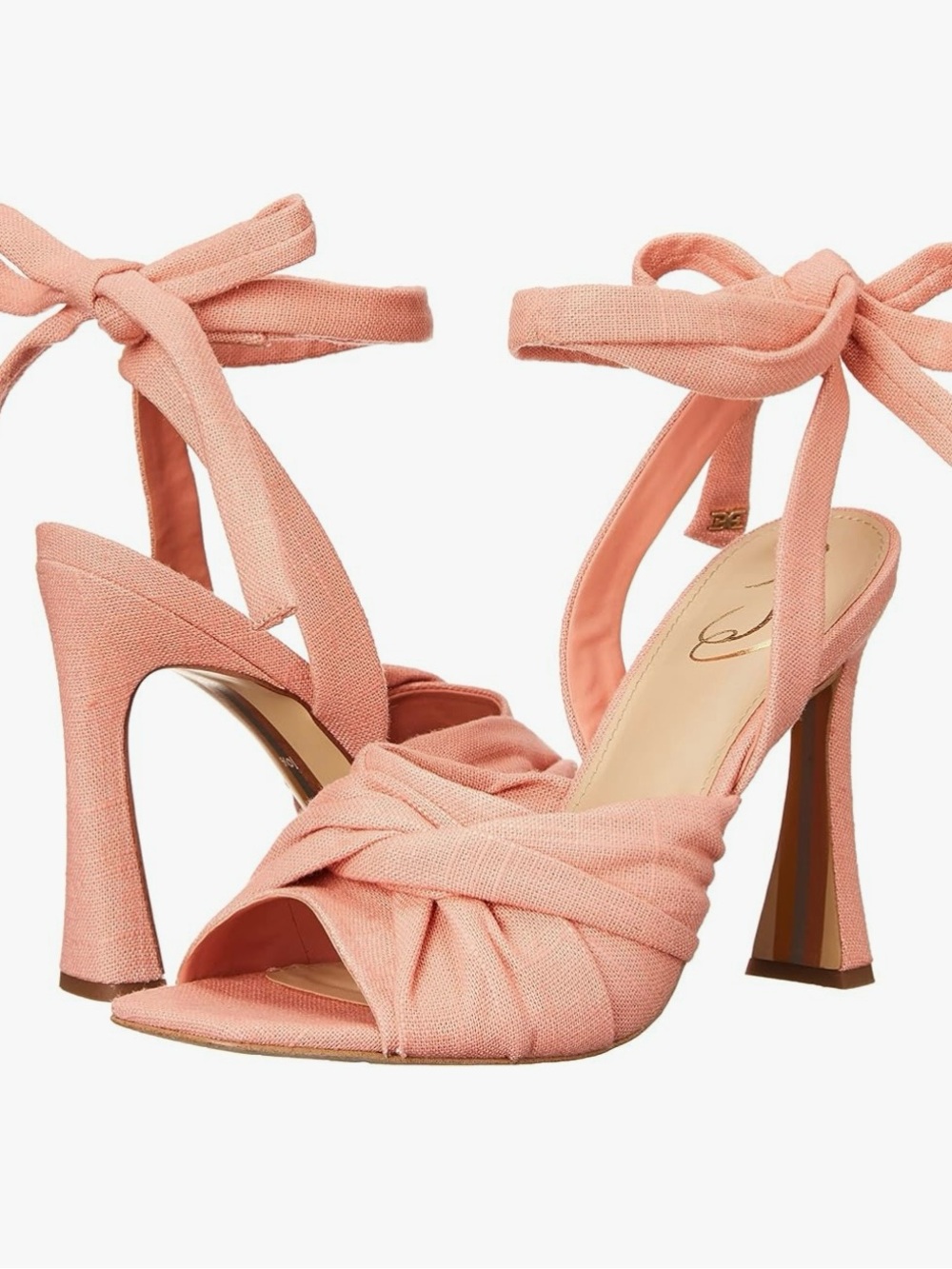 NWOT Sam Edelman Lenora Heeled Sandals Canyon Clay